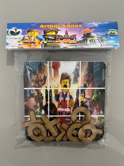 Jogo da Velha Personalizado Lego