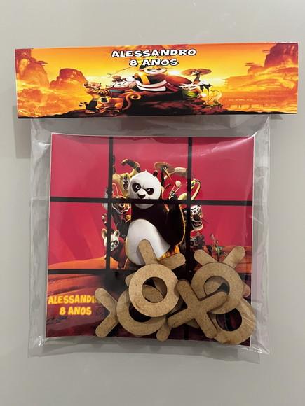 Jogo da Velha Personalizado Kung Fu Panda