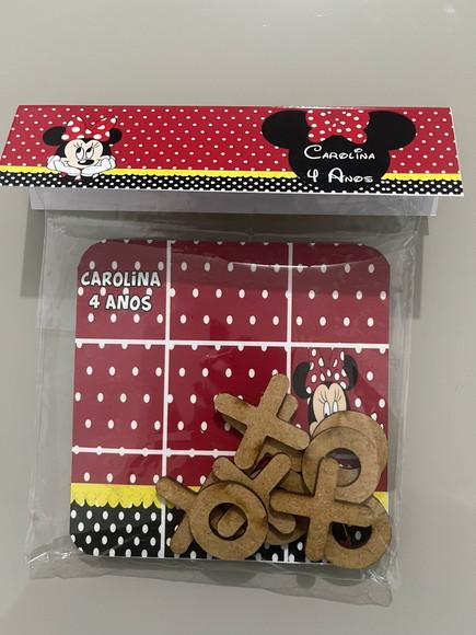 Jogo da Velha Personalizado Minnie