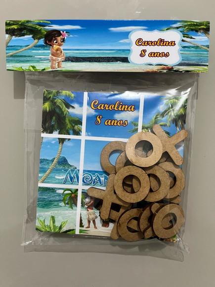 Jogo da Velha Personalizado Moana