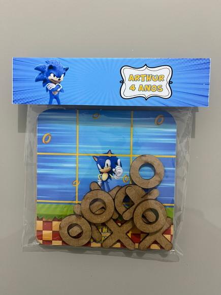 Jogo da Velha Personalizado Sonic