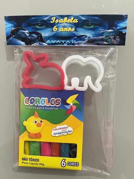 Kit Massinha Personalizada Avatar