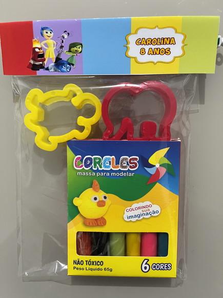 Kit Massinha Personalizada Divertidamente