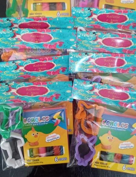 Kit Massinha Personalizada Elena de Avalor