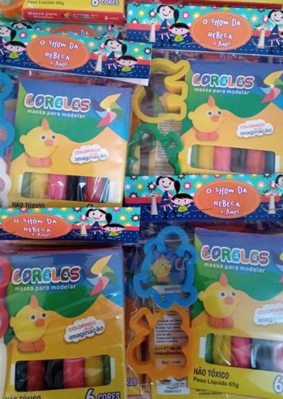 Kit Massinha Personalizada Show da Luna