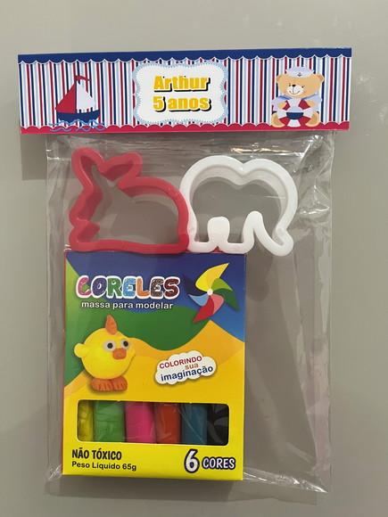 Kit Massinha Personalizada Ursinho Marinheiro