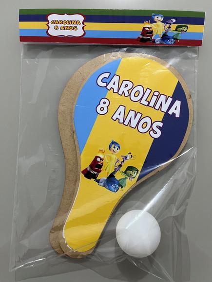 Kit Raquete para Ping Pong Personalizada Divertidamente