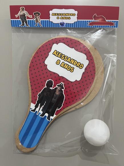 Kit Raquete para Ping Pong Personalizada Fera do Mar