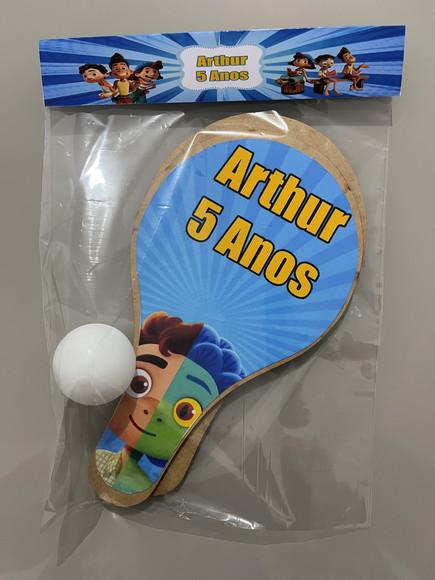 Kit Raquete para Ping Pong Personalizada Luca