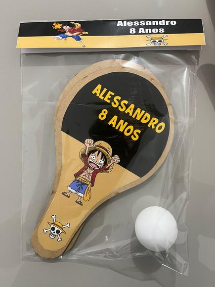Kit Raquete para Ping Pong Personalizada One Piece