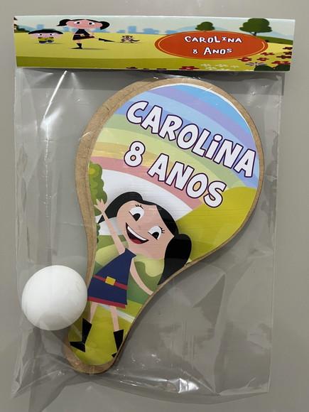 Kit Raquete para Ping Pong Personalizada Show da Luna