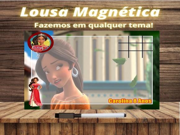 Lousa Magnética + J.v Elena de Avalor com Embalagem