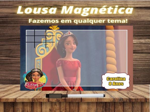 Lousa Magnética + J.v Elena de Avalor com Embalagem
