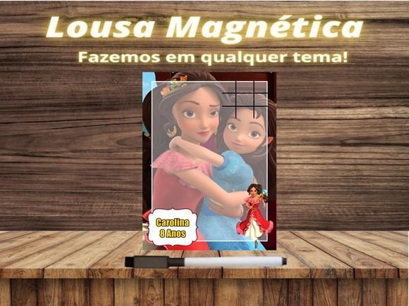 Lousa Magnética + J.v Elena de Avalor com Embalagem