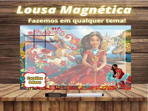 Lousa Magnética + J.v Elena de Avalor com Embalagem