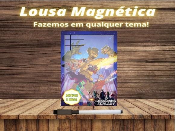 Lousa Magnética + J.v Guardiões da Galáxia com Embalagem