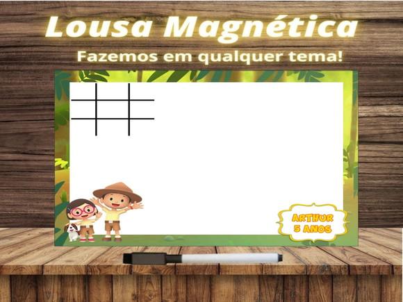 Lousa Magnética + J.v Léo Guarda da Floresta com Embalagem