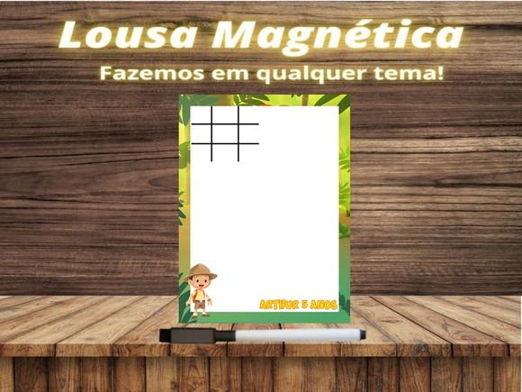 Lousa Magnética + J.v Léo Guarda da Floresta com Embalagem