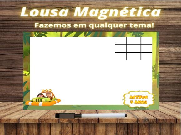 Lousa Magnética + J.v Léo Guarda da Floresta com Embalagem