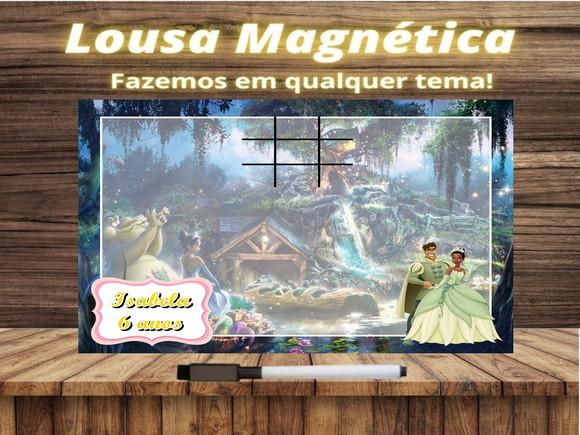 Lousa Magnética + J.v Princesa e o Sapo com Embalagem