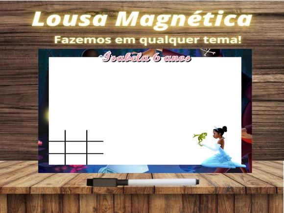 Lousa Magnética + J.v Princesa e o Sapo com Embalagem