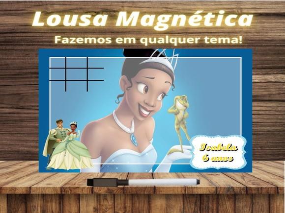 Lousa Magnética + J.v Princesa e o Sapo com Embalagem