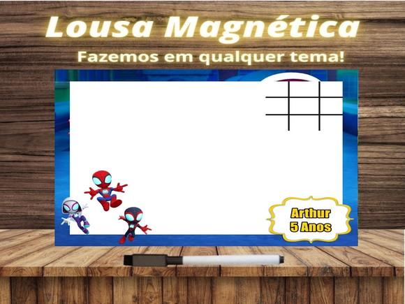 Lousa Magnética + J.v Spidey e Seus Amigos Esp. com Emb.