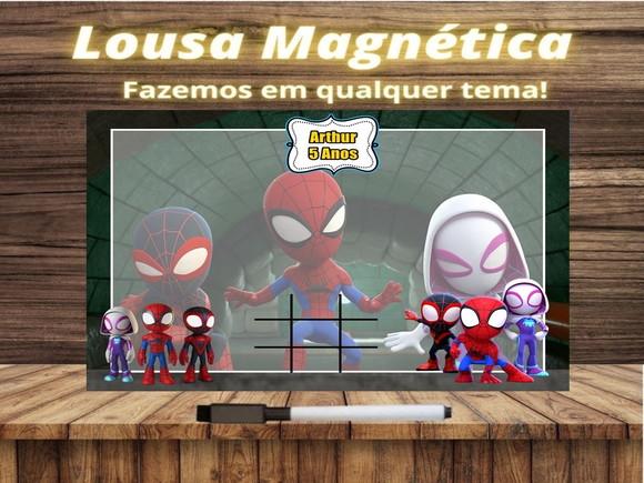 Lousa Magnética + J.v Spidey e Seus Amigos Esp. com Emb.