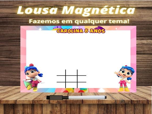 Lousa Magnética + J.v Vera e o Reino do Arco Íris com Emb.
