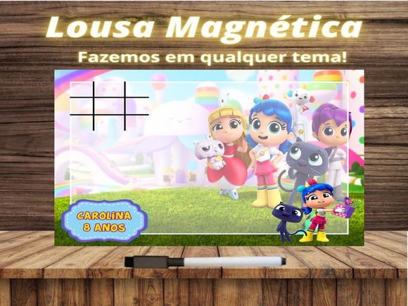 Lousa Magnética + J.v Vera e o Reino do Arco Íris com Emb.