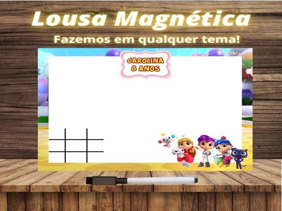 Lousa Magnética + J.v Vera e o Reino do Arco Íris com Emb.
