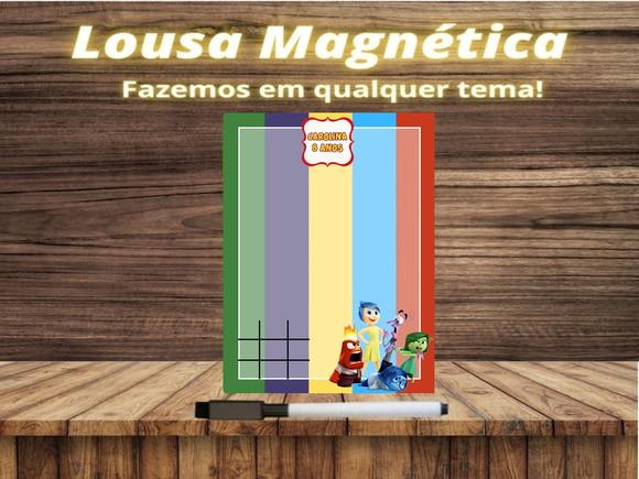 Lousa Magnética + Jogo da Velha Divertidamente com Embalagem