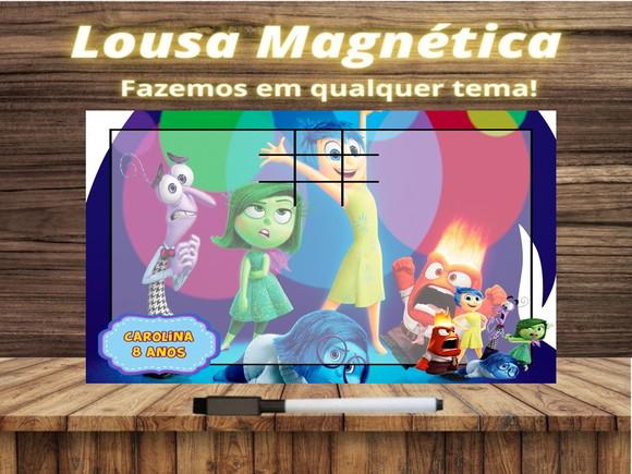 Lousa Magnética + Jogo da Velha Divertidamente com Embalagem