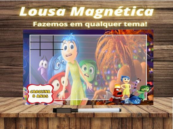 Lousa Magnética + Jogo da Velha Divertidamente com Embalagem