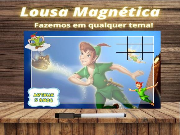 Lousa Magnética + Jogo da Velha Peter Pan com Embalagem
