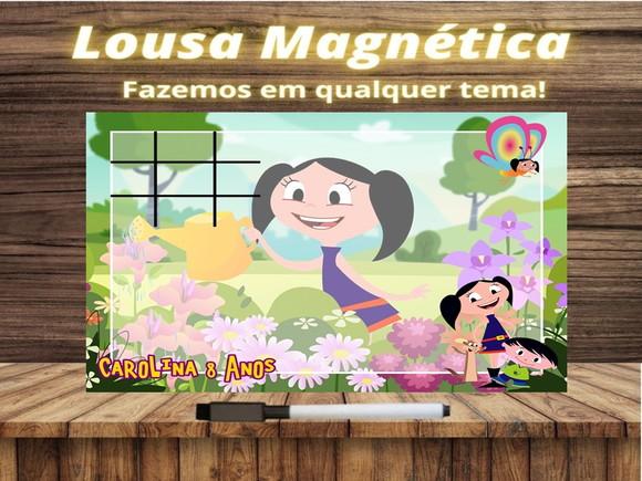 Lousa Magnética + Jogo da Velha Show da Luna com Embalagem