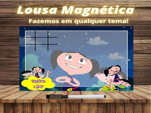 Lousa Magnética + Jogo da Velha Show da Luna com Embalagem