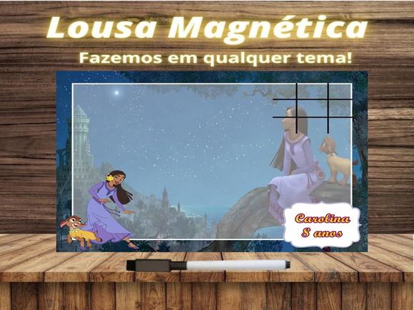 Lousa Magnética + Jogo da Velha Wish com Embalagem