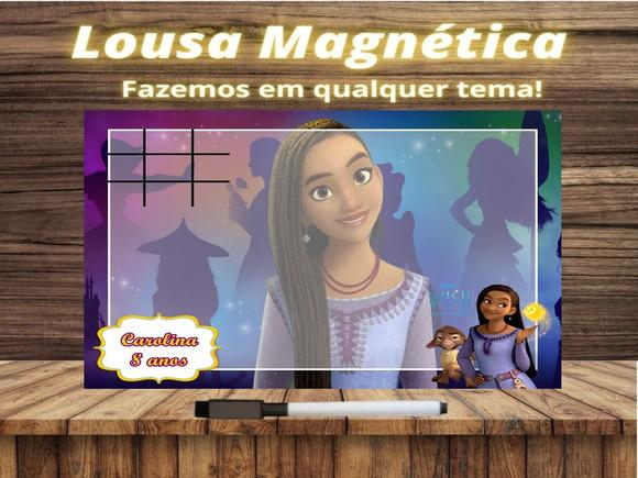 Lousa Magnética + Jogo da Velha Wish com Embalagem
