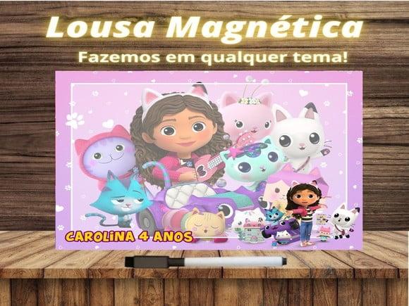 Lousa Magnética a Casa Mágica da Gabby com Embalagem