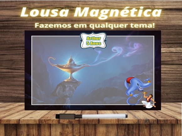 Lousa Magnética Aladdin com Embalagem