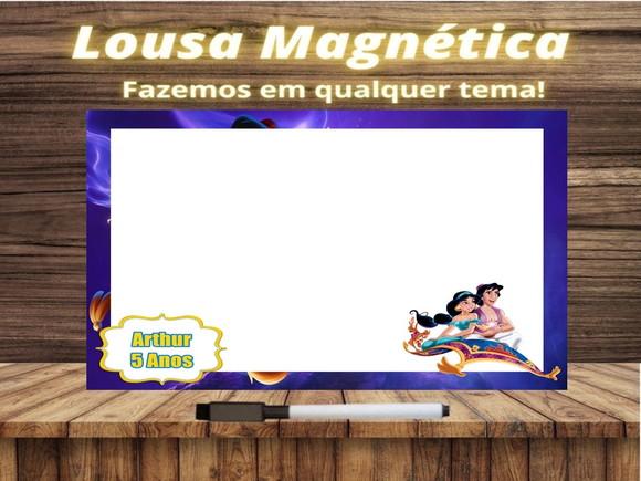 Lousa Magnética Aladdin com Embalagem