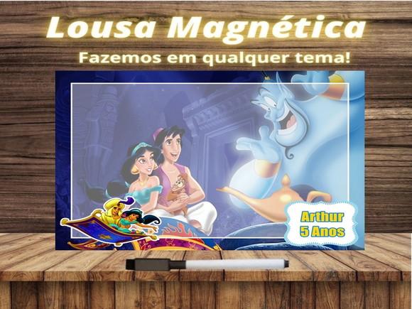Lousa Magnética Aladdin com Embalagem