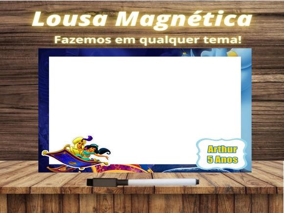 Lousa Magnética Aladdin com Embalagem