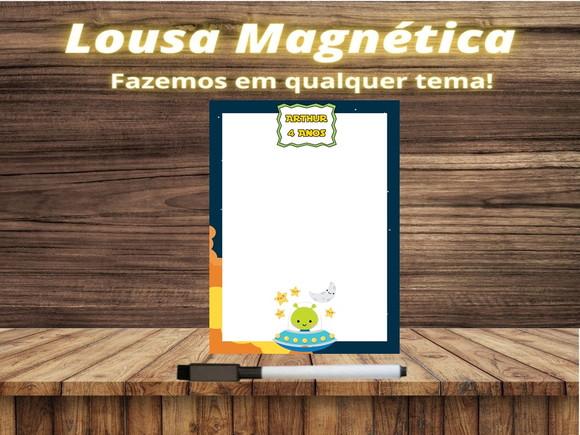 Lousa Magnética Astronauta com Embalagem