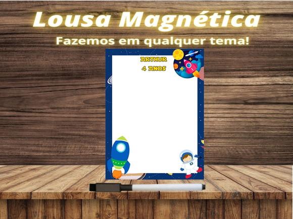 Lousa Magnética Astronauta com Embalagem