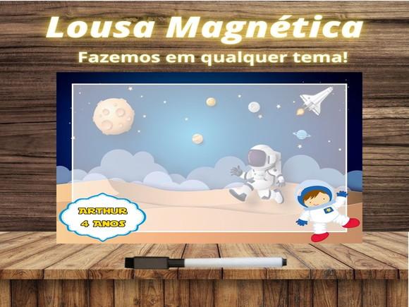 Lousa Magnética Astronauta com Embalagem