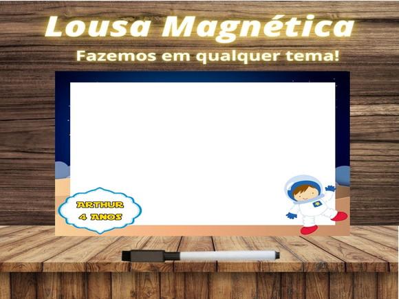 Lousa Magnética Astronauta com Embalagem