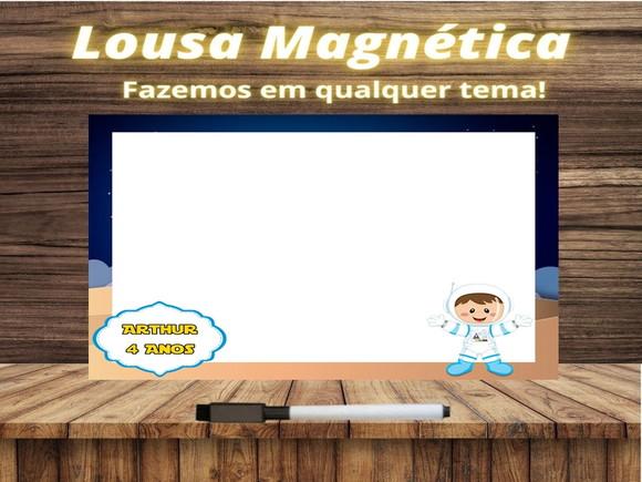 Lousa Magnética Astronauta com Embalagem