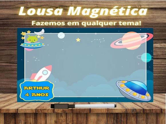 Lousa Magnética Astronauta com Embalagem